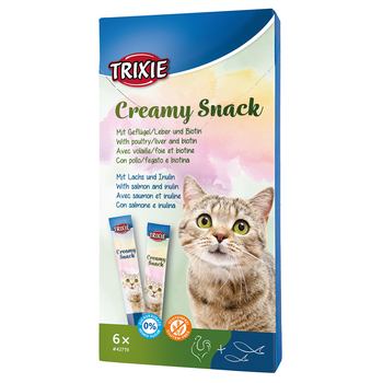 بستنی گربه تریکسی مدل Creamy Snack تعداد 6 عدد