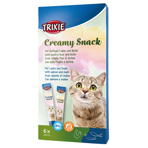بستنی گربه تریکسی مدل Creamy Snack تعداد 6 عدد