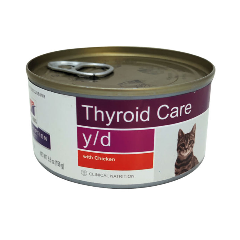 کنسرو گربه دکتر هیلز مدل Thyroid Care با طعم مرغ وزن 156 گرم gallery0